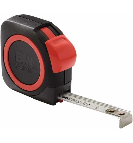 BMI Taschenrollbandmaß VARIO L.8m B.19mm Mm/cm EG II ABS Automatic SB 3 BMI Taschenrollbandmaß VARIO L.8m B.19mm Mm/cm EG II ABS Automatic SB