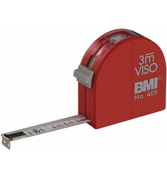 BMI Taschenrollbandmaß VISO L. B.16mm Mm/cm EG II PA Sichtfenster 3 BMI Taschenrollbandmaß VISO L. B.16mm Mm/cm EG II PA Sichtfenster