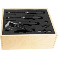 Fortis Digital-Bügelmessschrauben-Set 0-100mm