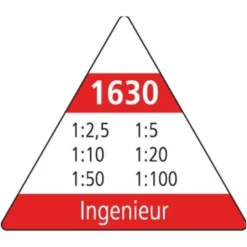 M+R Dreikantmaßstab Ingenieur 16300010 30cm -Werk Ritter Verkäufe dreikantlineal 1413068 czm