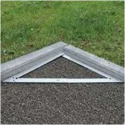 Probst Aluwinkel AW 60, 600 X 600 Mm -Werk Ritter Verkäufe dreikantlineal 801762 czm