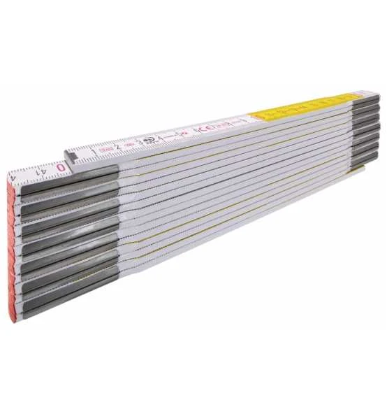 Stabila Holz-Gliedermaßstab Type 617/11, 3 M, Weiß/gelbe Metrische Schnellableser-Skala 3 Stabila Holz-Gliedermaßstab Type 617/11, 3 M, Weiß/gelbe Metrische Schnellableser-Skala