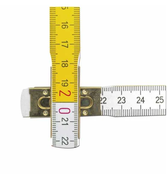 Stabila Holz-Gliedermaßstab Type 617/11, 3 M, Weiß/gelbe Metrische Schnellableser-Skala 7 Stabila Holz-Gliedermaßstab Type 617/11, 3 M, Weiß/gelbe Metrische Schnellableser-Skala – Bild 5