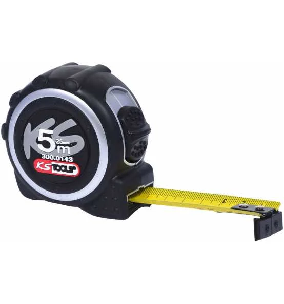 KS Tools Bandmaß Mit Feststeller, 5m 3 KS Tools Bandmaß Mit Feststeller, 5m