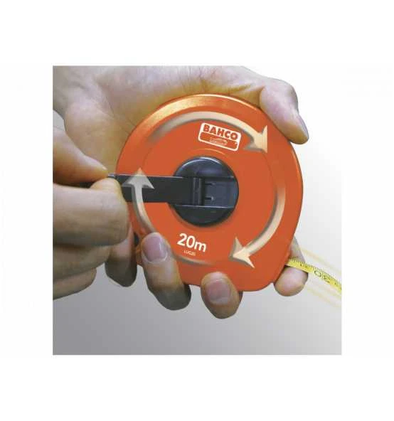 Bahco Langes Maßband Mit Stahlblatt, Metrisch, 20 m 4 Bahco Langes Maßband Mit Stahlblatt, Metrisch, 20 m – Bild 2