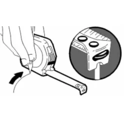 Hazet Rollband-Maß, Art.Nr. 2154N-5 -Werk Ritter Verkäufe rollbandmass 813139 czm