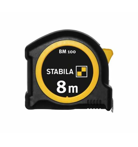 Stabila Taschenbandmaß BM 100, 8 M, 1000er Skala, Metrisch 11 Stabila Taschenbandmaß BM 100, 8 M, 1000er Skala, Metrisch – Bild 9