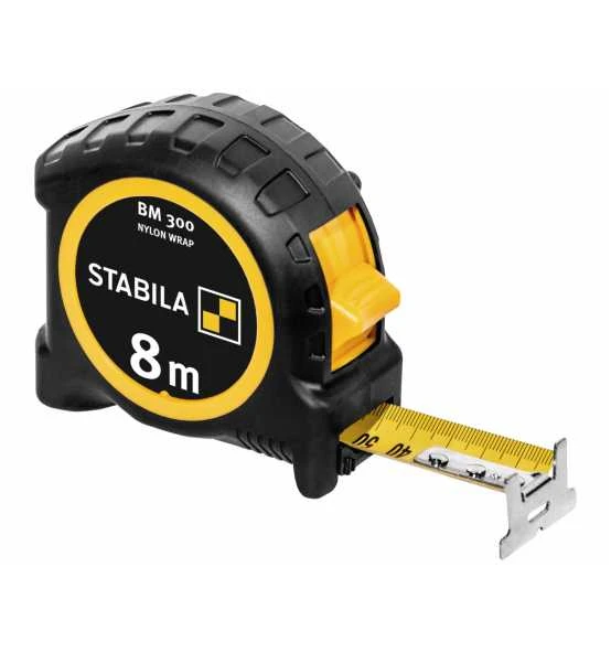 Stabila Taschenbandmaß BM 300, 8 M, Metrische 1000er-Skala 3 Stabila Taschenbandmaß BM 300, 8 M, Metrische 1000er-Skala