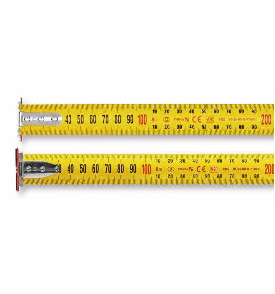 Stabila Taschenbandmaß BM 300, 8 M, Metrische 1000er-Skala 10 Stabila Taschenbandmaß BM 300, 8 M, Metrische 1000er-Skala – Bild 8