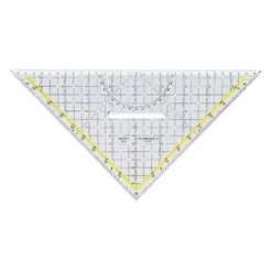 ARISTO Geometriedreieck AR1648/2 Hypotenuse 325mm Glasklar